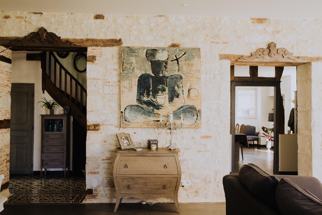 La Maison Bleue Villeréal Kültér fotó